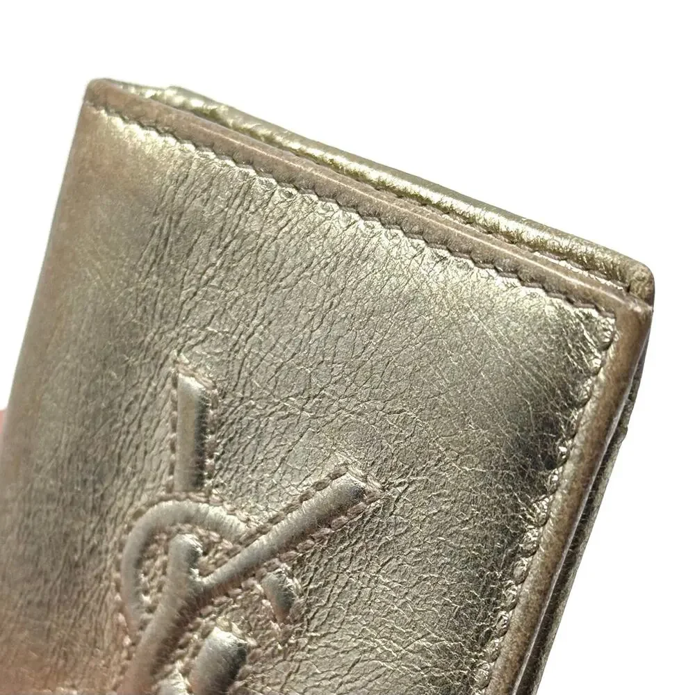 YSL Golden Bifold Wallet - Picture 13 of 13